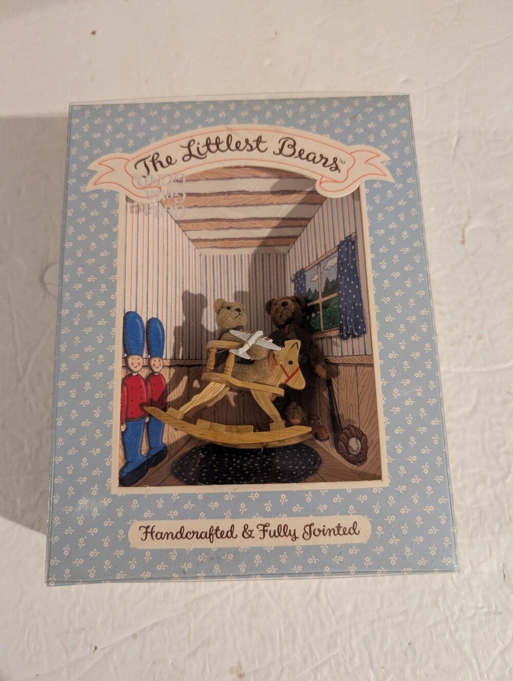 Gund The Littlest Bears 7016 Father & Son (Rocking Chair) 1994